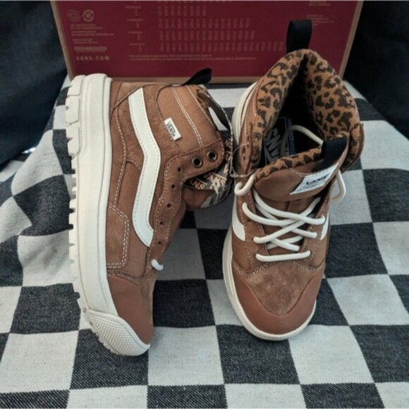 Vans UltraRange Exo Mte 1 High Women 5 Brown White Leopard UltraCush GF 112025 - Picture 11 of 14